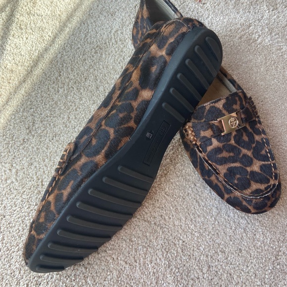 Giani Bernini leopard driving mocs EUC - Picture 2 of 6